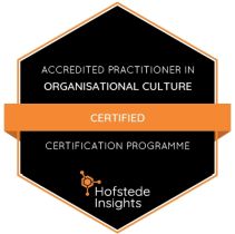 Organisational Culture Certification badge from Hofstede Insights